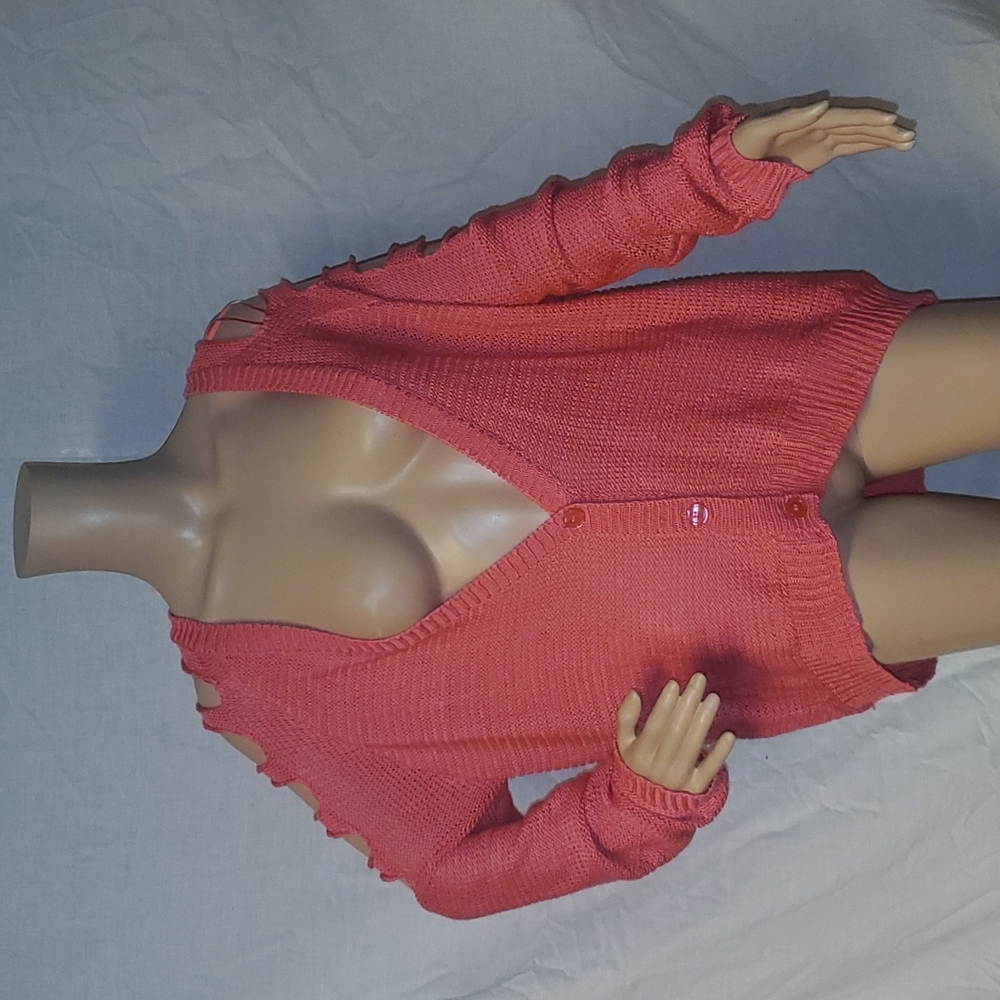 Bright Pink, Love By Design, Sweater/Cardigan